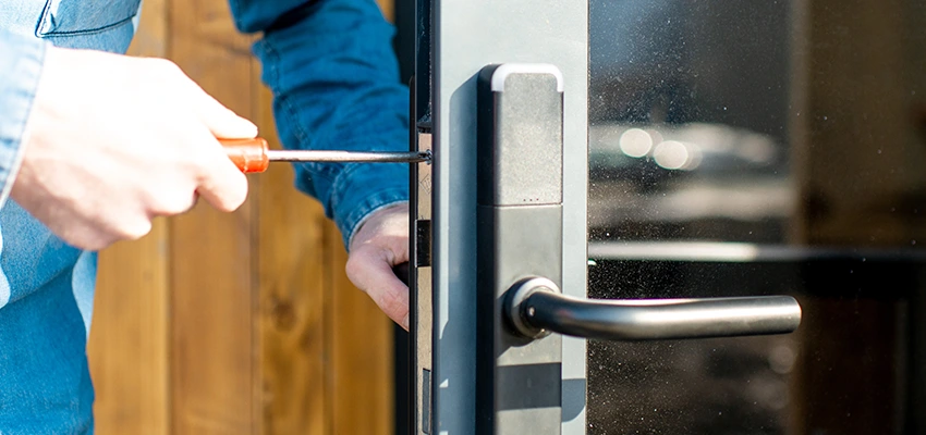 Aluminium Door Lock Replacement in Bracebridge, Ontario